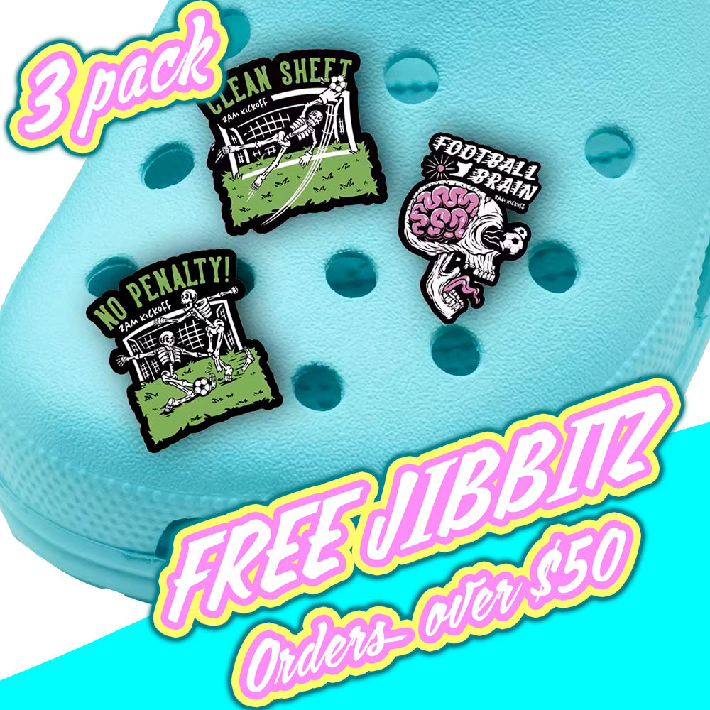 Free Soccer Jibbitz - 3 PACK