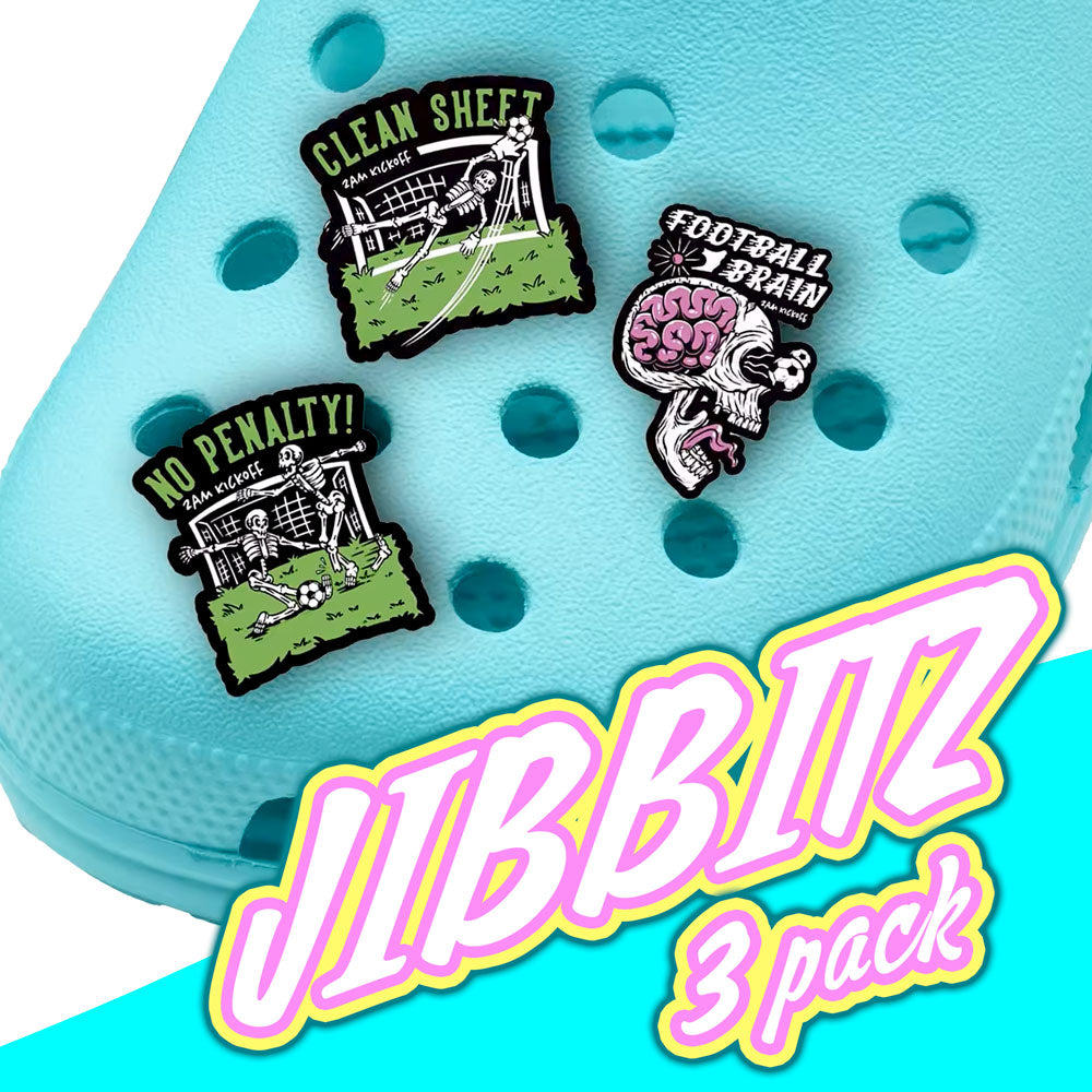 Soccer Jibbitz 3 Pack