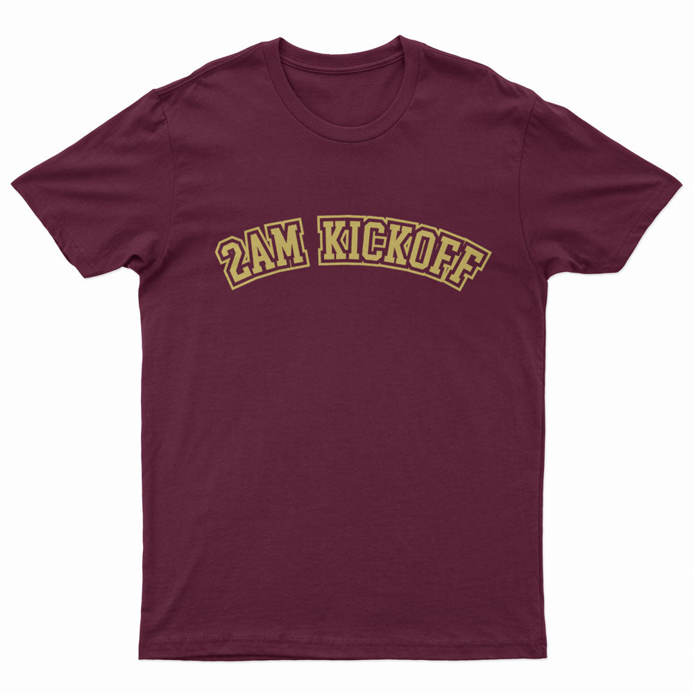 Maroon / Gold Retro Varsity Tee