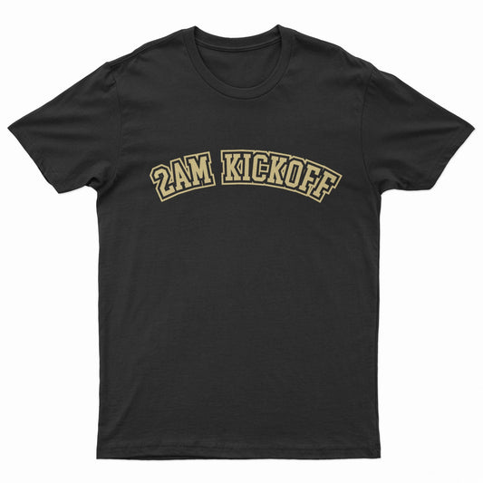 Black/Gold Varsity Tee