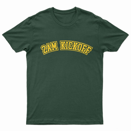 Green / Gold Unisex Varsity Tee