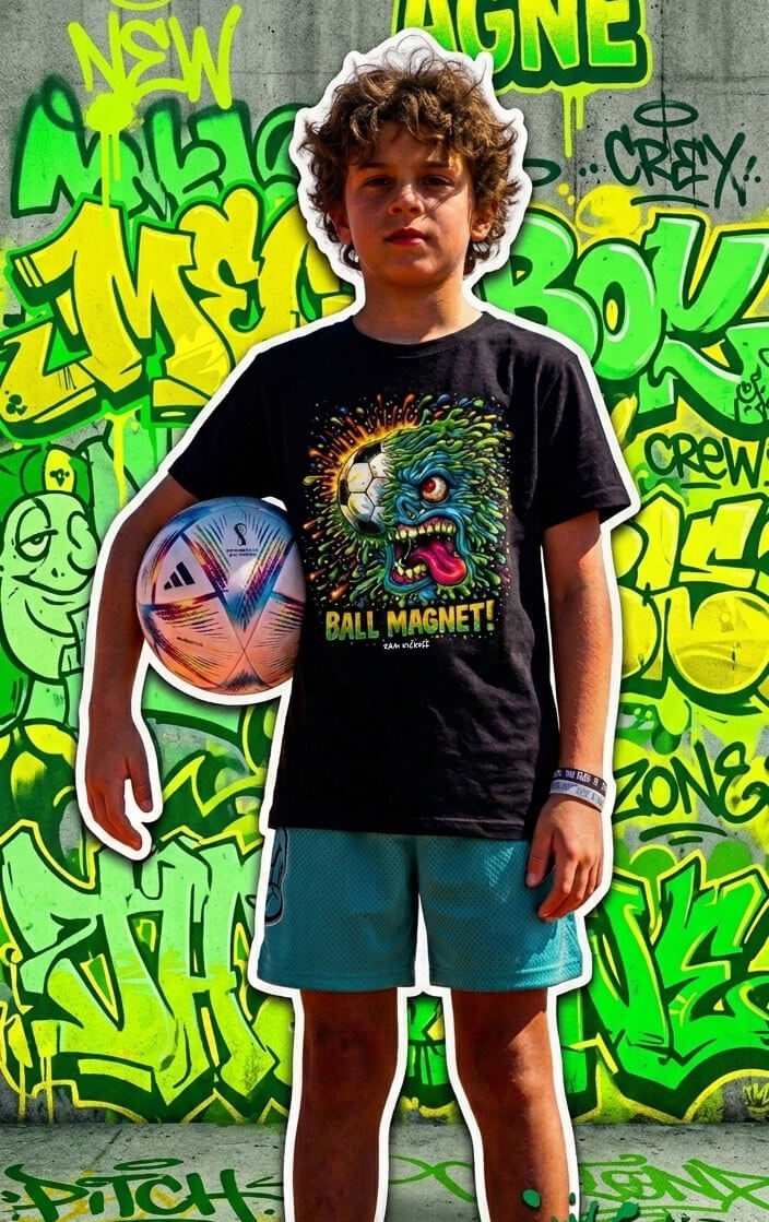 Ball Magnet - Soccer Tshirt