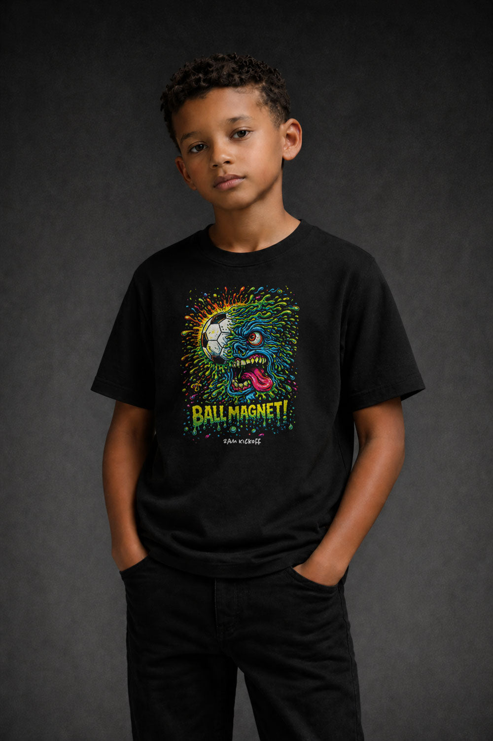 Ball Magnet Kids Football Tee - UK