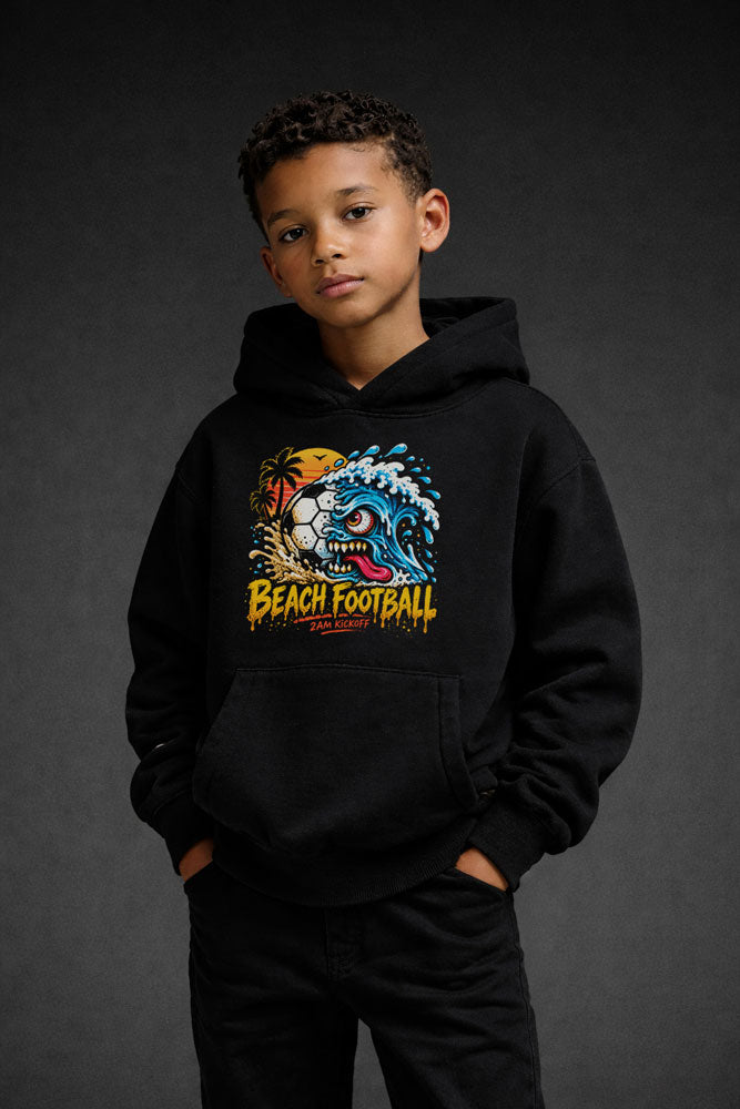 Beach Football Wave Hoodie - Kids - UK