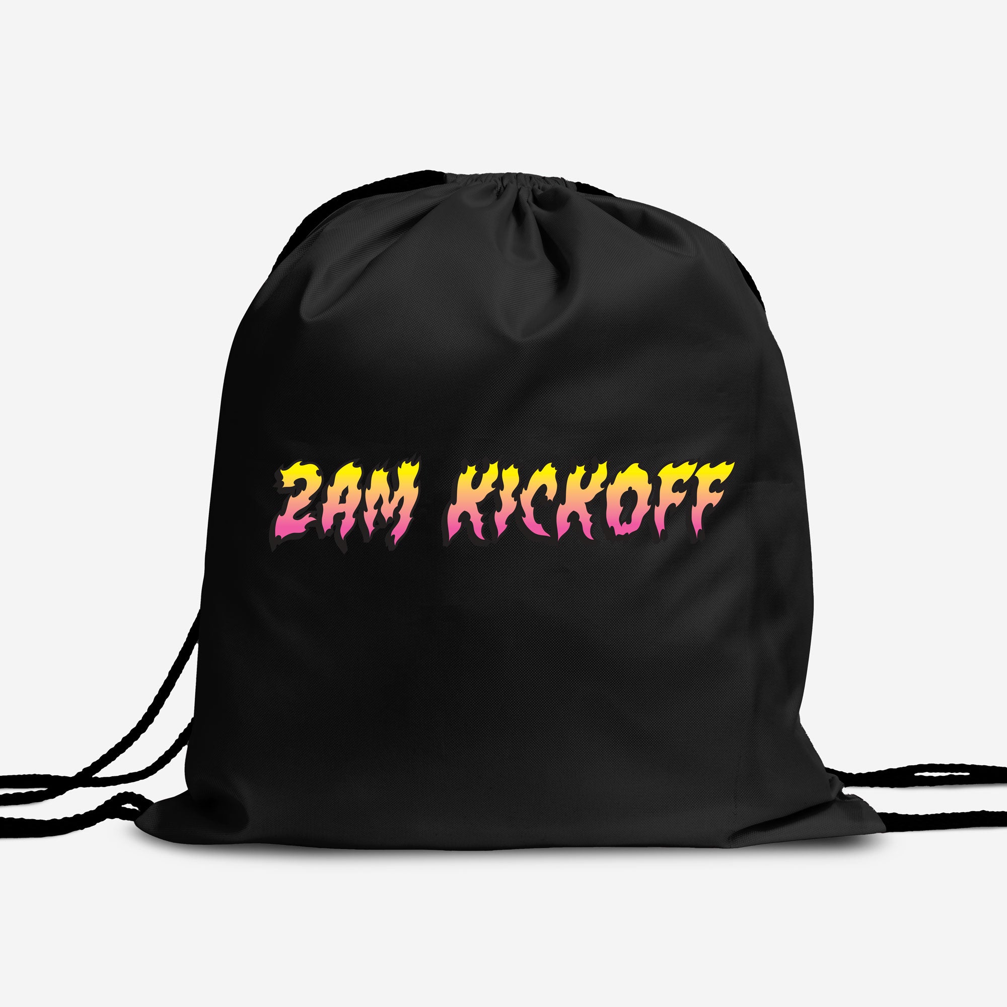 Flame Text - Soccer bag - Drawstring