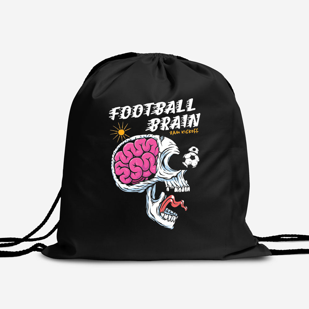 Football Brain - Soccer bag - Drawstring