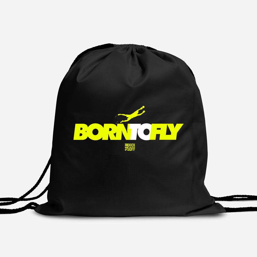 Born to Fly Fluro - Soccer bag - Drawstring