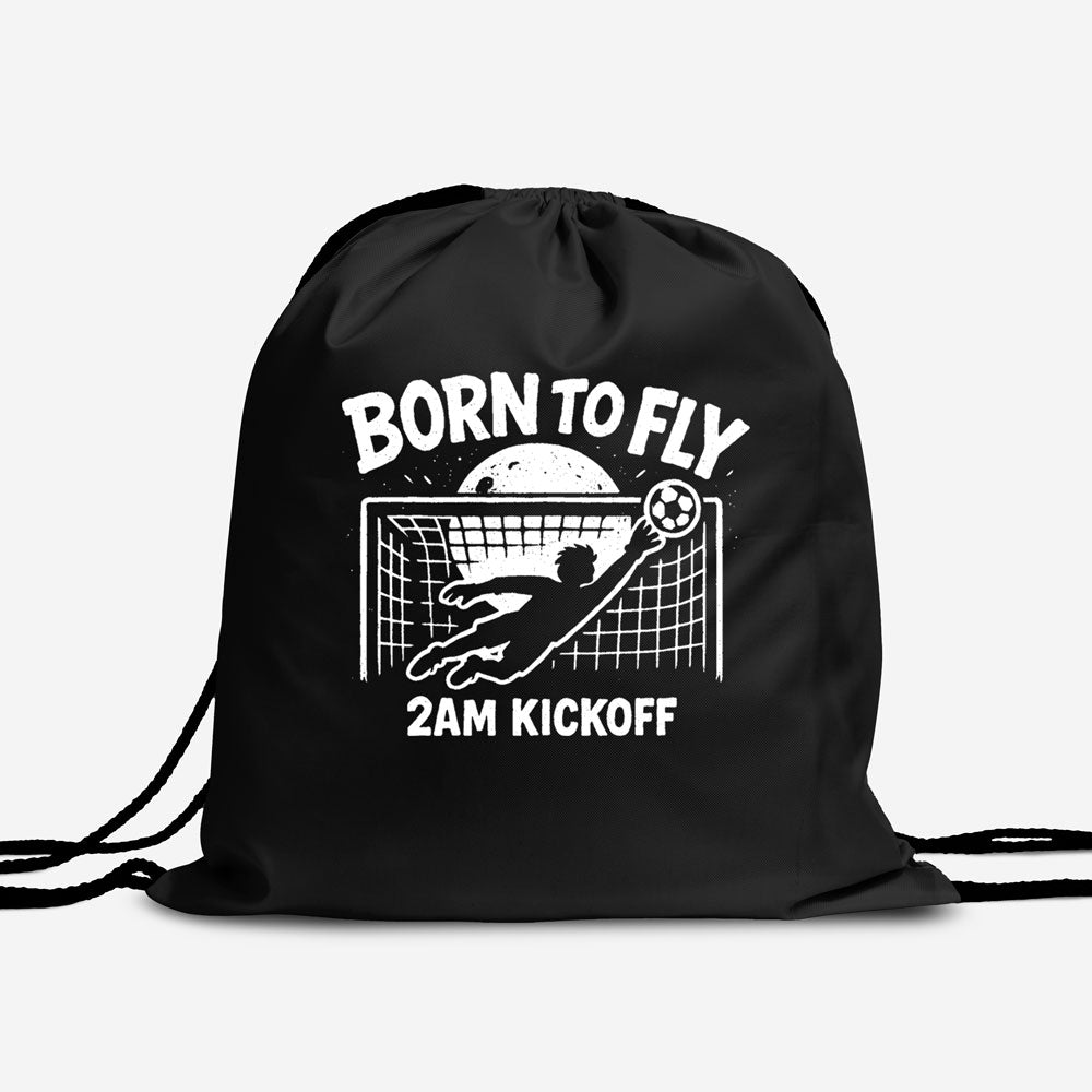 Born to Fly (Moon) - Soccer bag - Drawstring