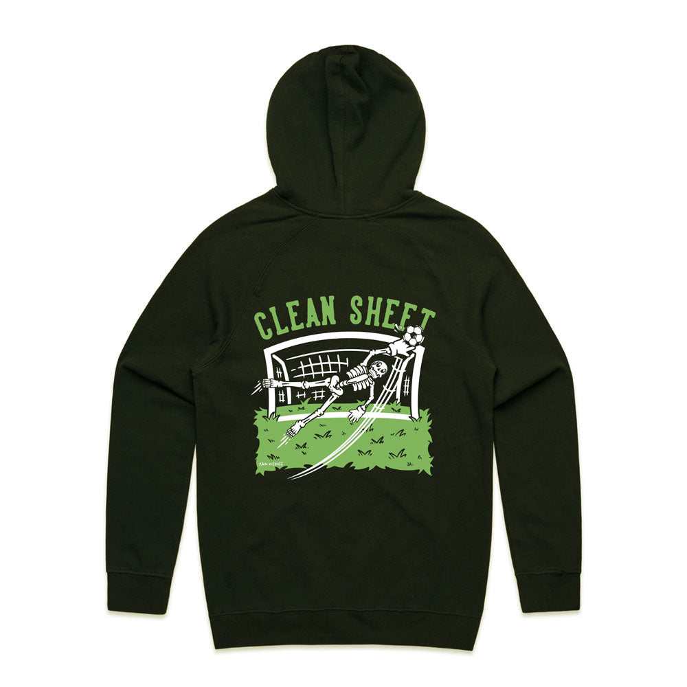 Clean Sheet Soccer Hoodie - Black