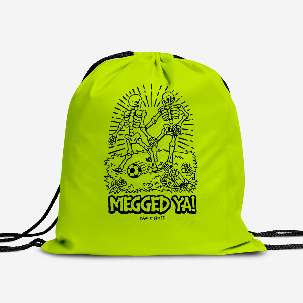 Megged Ya Fluro Soccer Bag - Drawstring