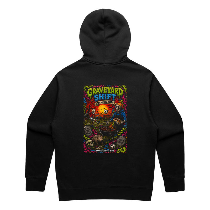 Graveyard Shift - BVSC - Hoodie - Black