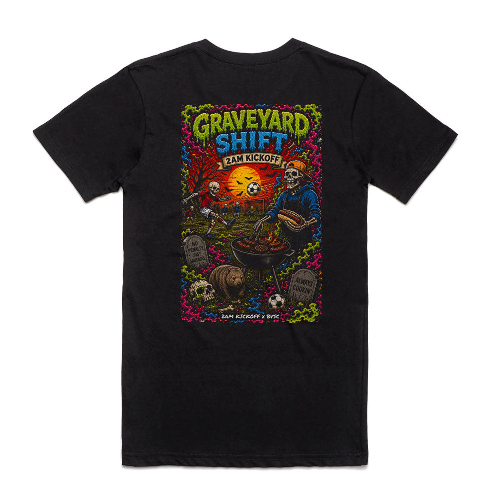 Graveyard Shift - BVSC x 2AM Kickoff T-shirt