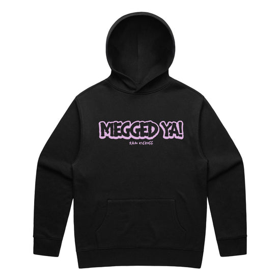 Megged Ya - Comic - Soccer Hoodie - Pink