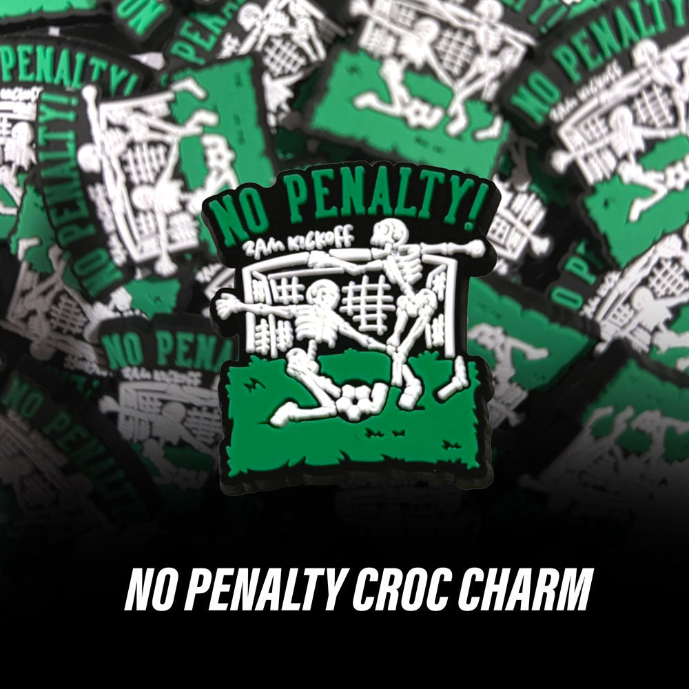 No Penalty Soccer Croc Charm