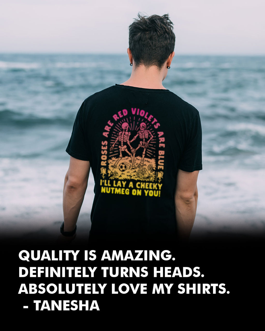 Nutmeg Poem - Sunset Tee