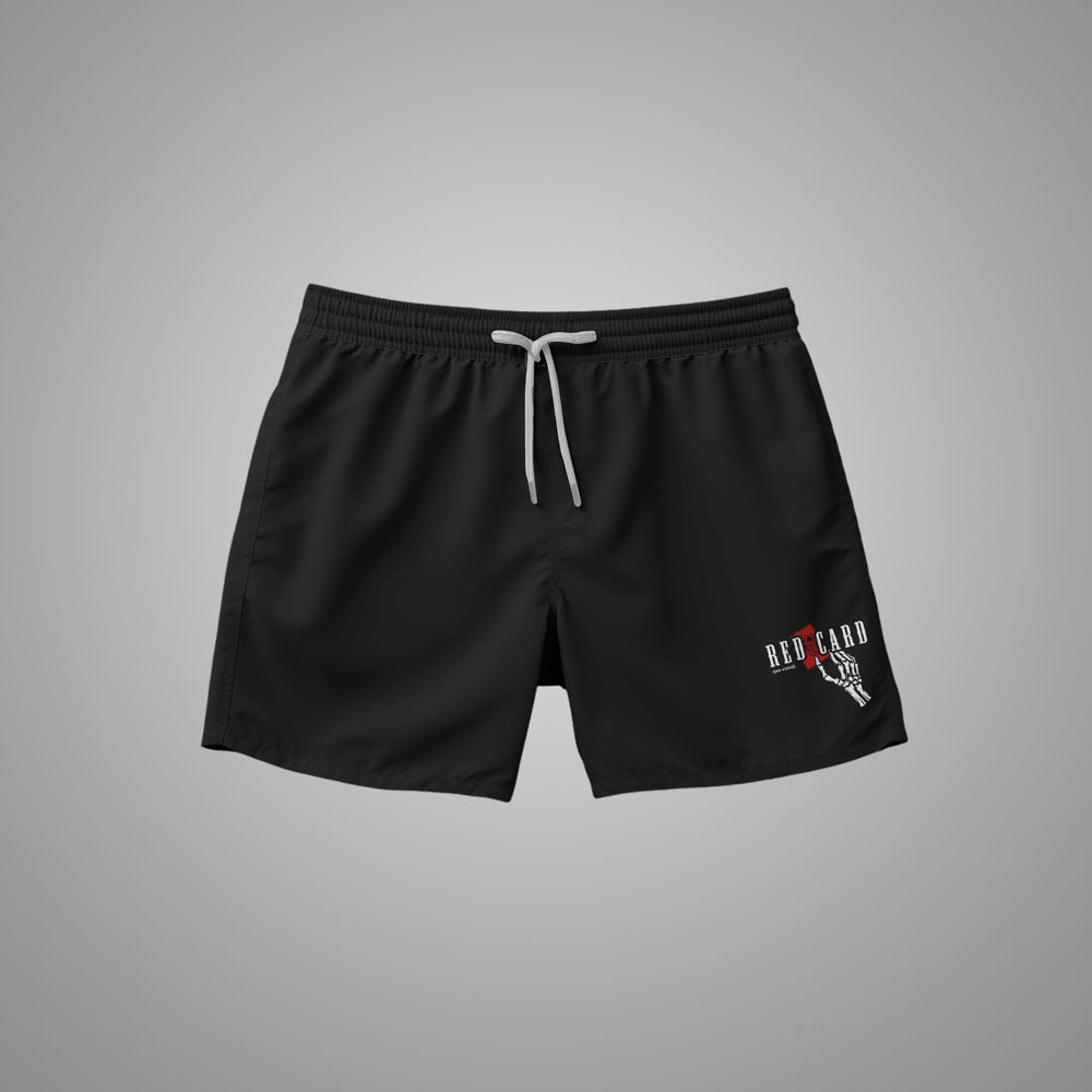 Red Card Hybrid Beach / Gym Soccer Shorts