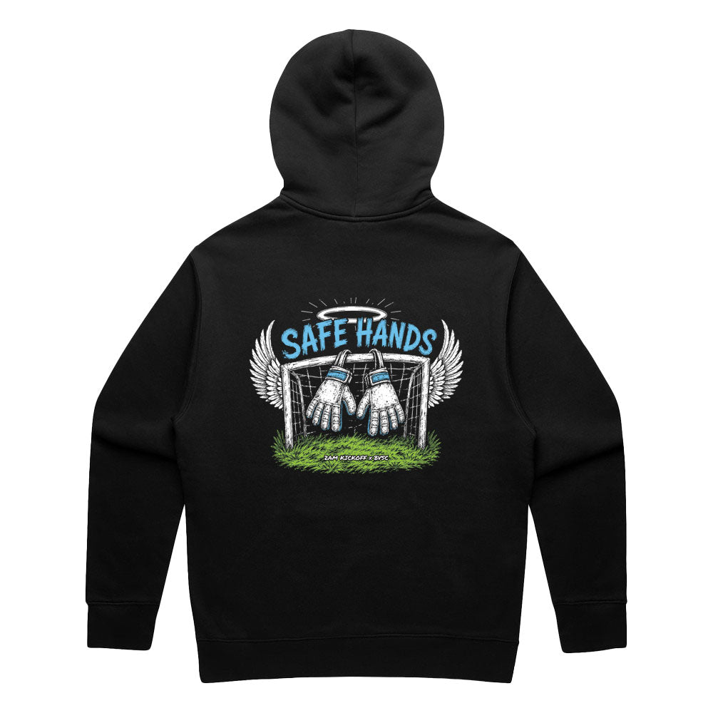 Safe Hands - BVSC - Hoodie - Black