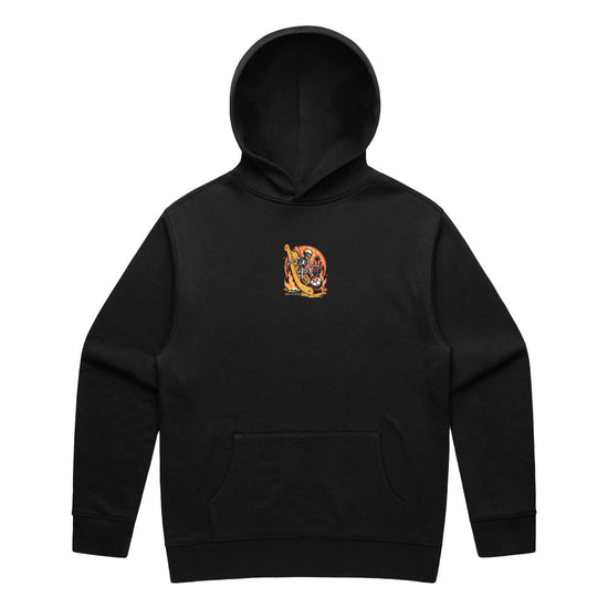 Slide Tackle Soccer Hoodie - Black