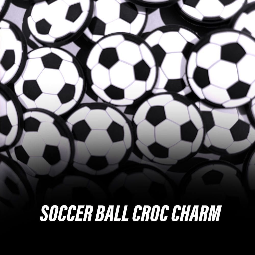 Soccer Ball Croc Charm