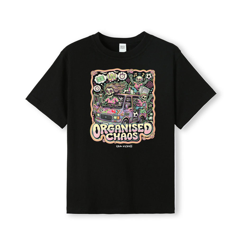 Organised Chaos - Mum Taxi Soccer T-Shirt