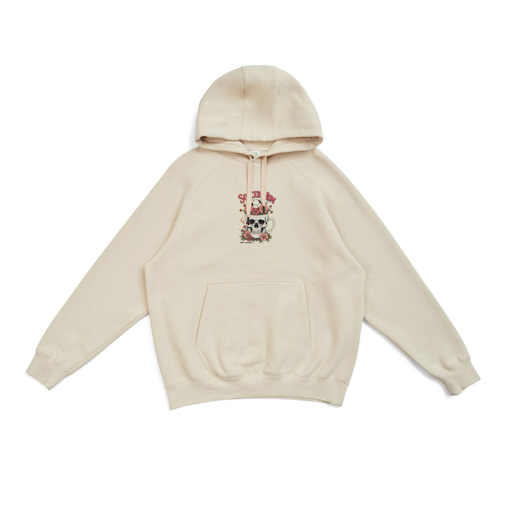 Soccer Mum - Skull Coffee Hoodie