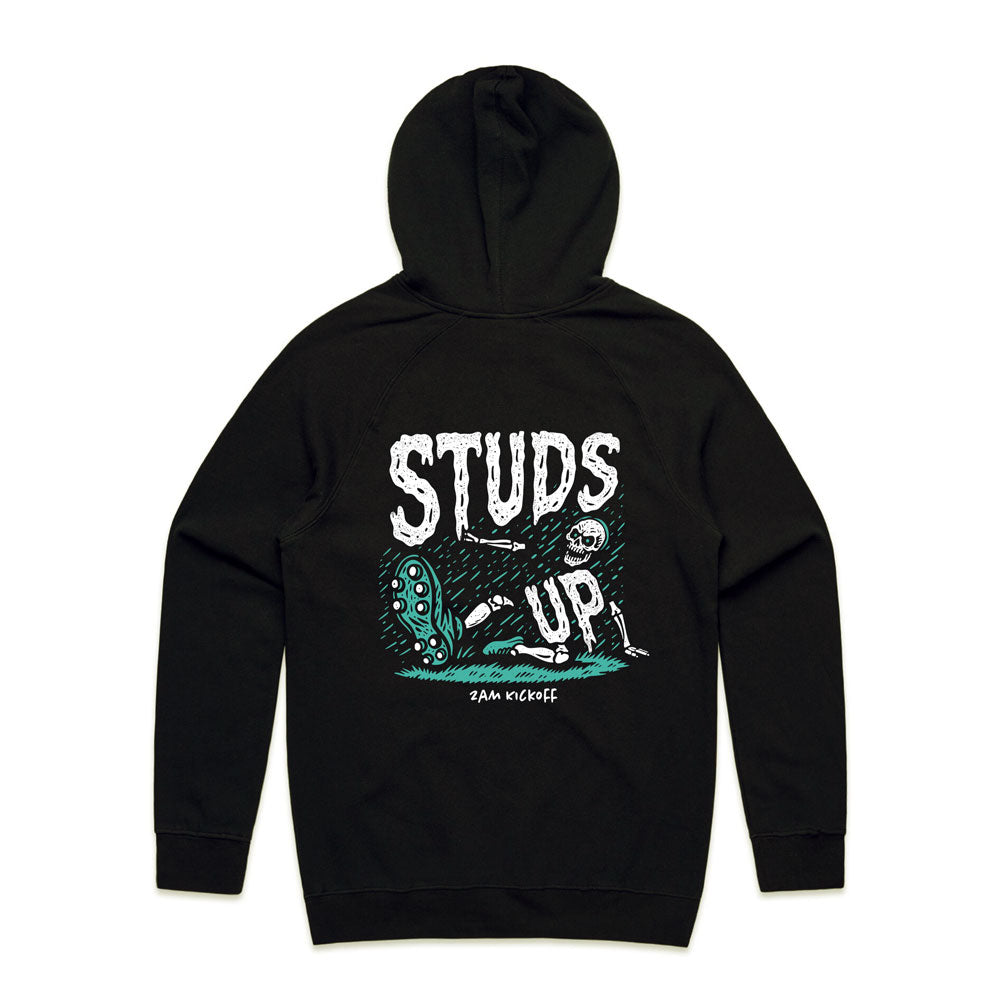 Studs Up Hoodie - Black