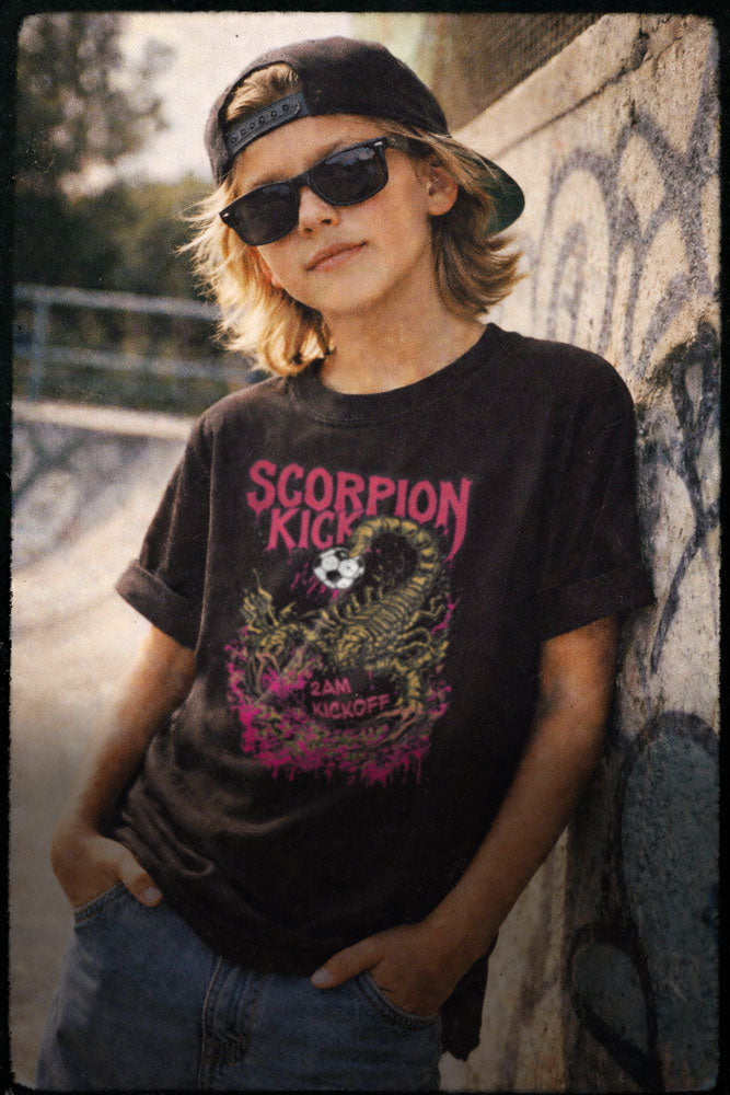 Scorpion Kick Soccer T-Shirt - Pink