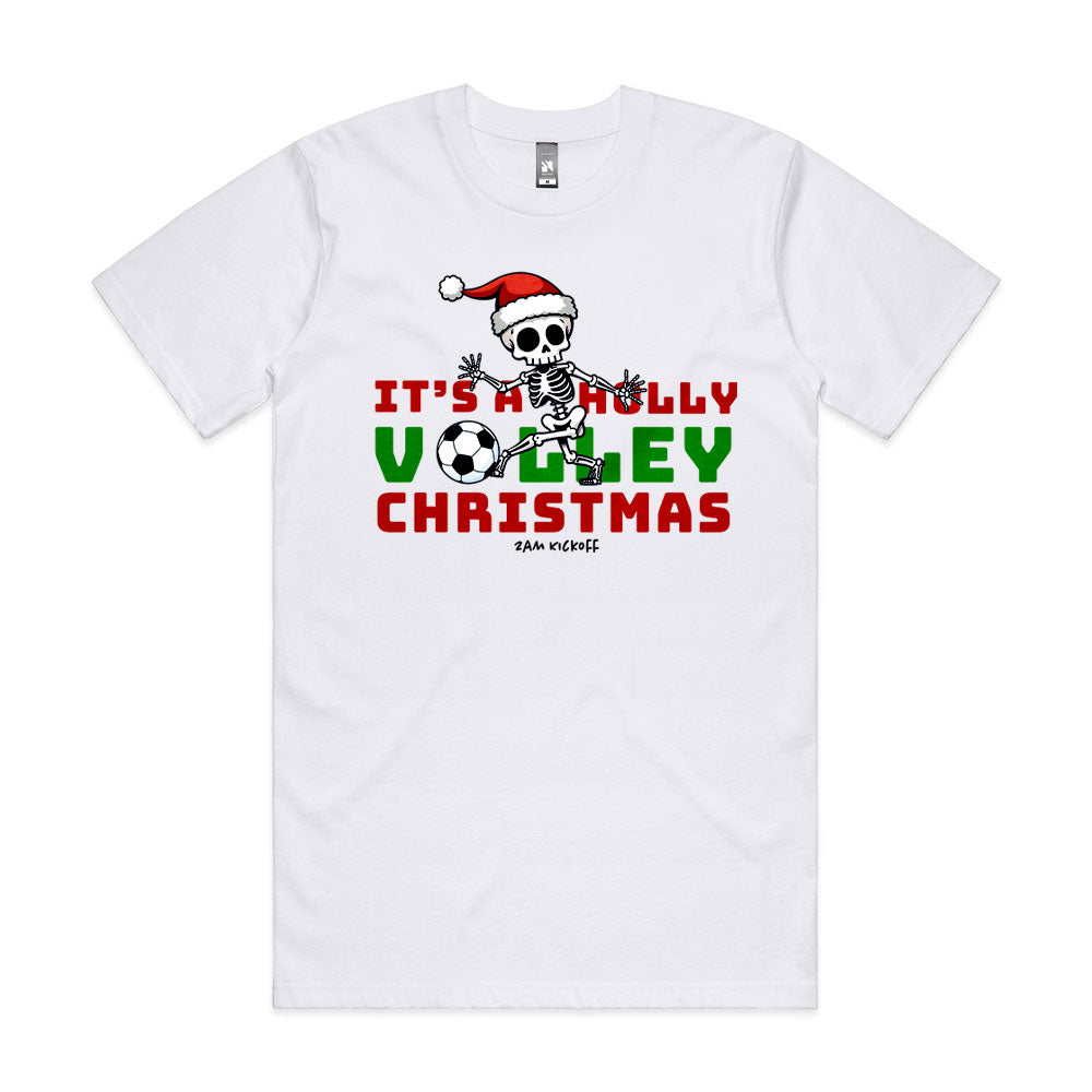 Holly Volley- Christmas Tee