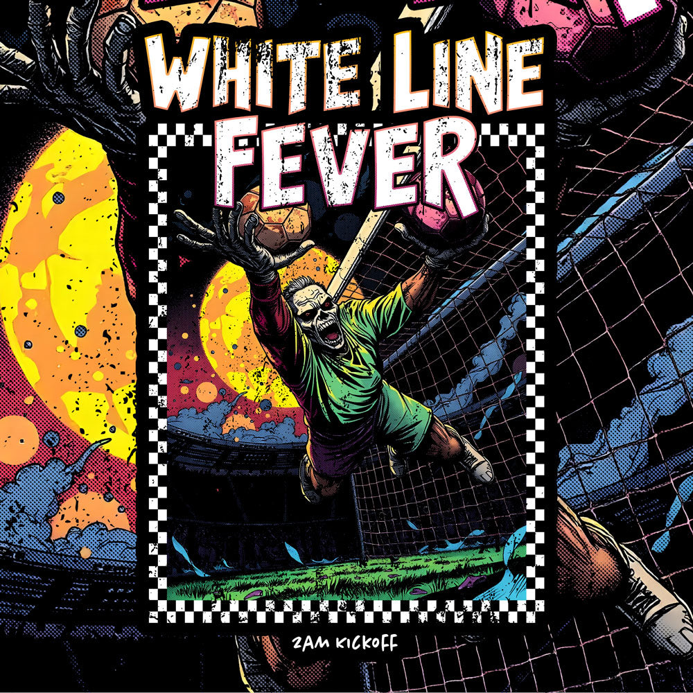 White Line Fever - Keeper Hoodie - Black