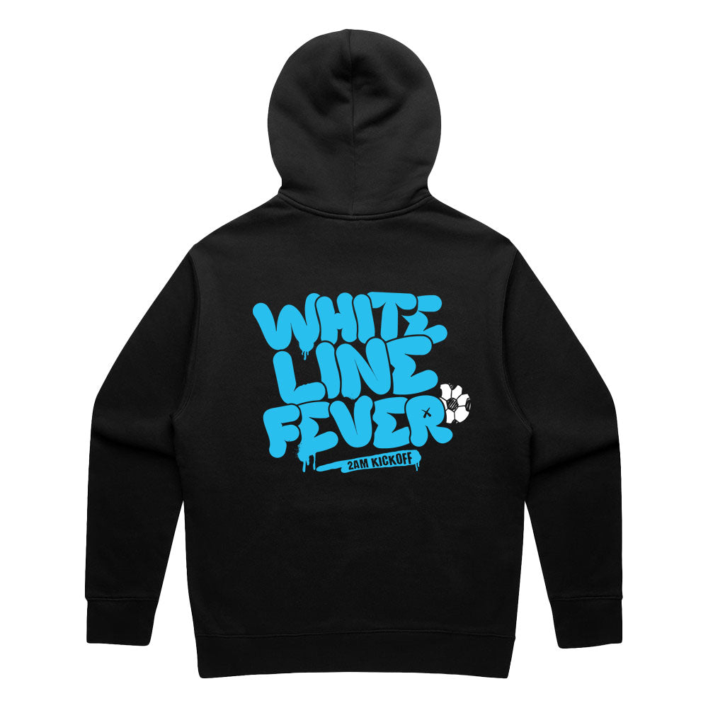 White Line Fever - Bubble - Hoodie - Black