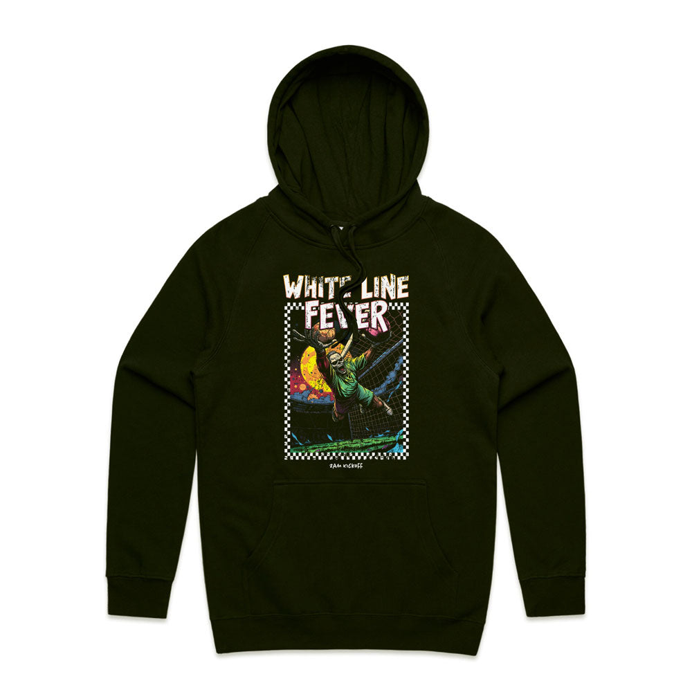White Line Fever - Keeper Hoodie - Black